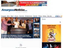 Tablet Screenshot of amargosanoticias.com